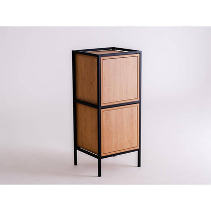 Rack SKAP 1R2 Doppia Porta - Nero