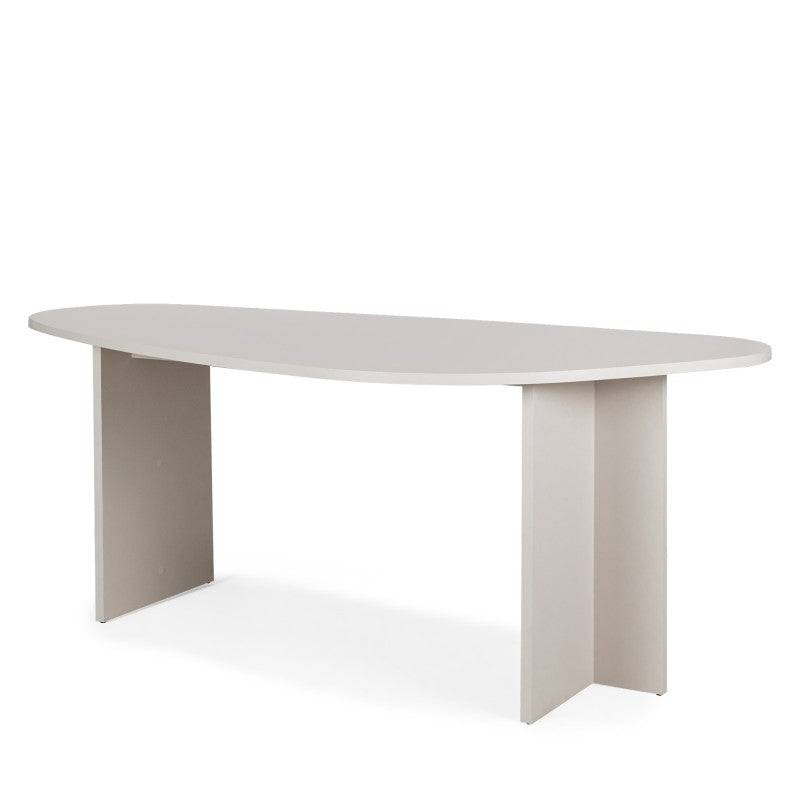 Tavolo ZEV 200 cm piano irregolare, cashmere