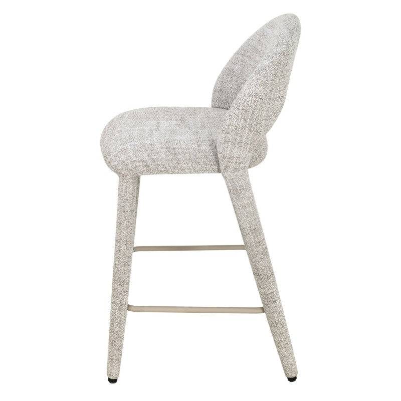 Barhocker LLAT, beige-braun