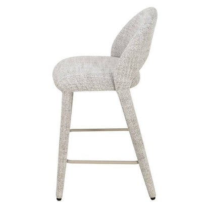 Barhocker LLAT, beige-braun
