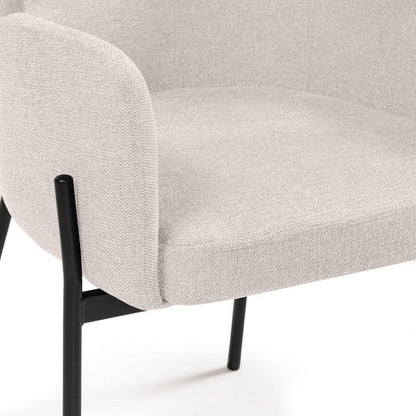 Sedia da pranzo MAREO, beige chiaro