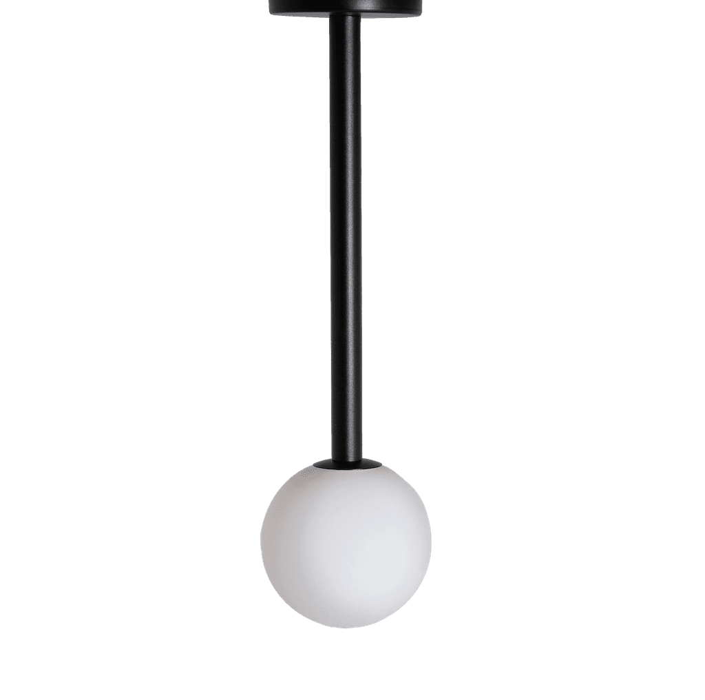 Lampada a soffitto SODO M - Nero