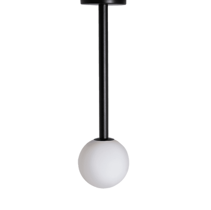 Lampada a soffitto SODO M - Nero