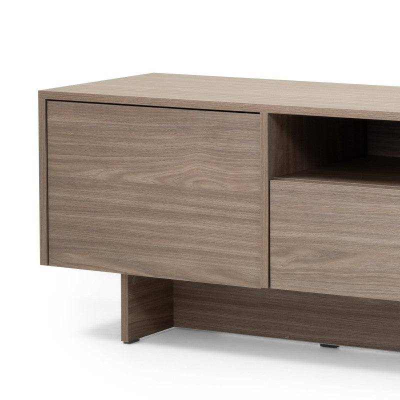 TV-Schrank ANSO mit zwei Türen und Schublade, Perl-Eiche