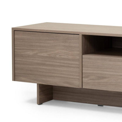 TV-Schrank ANSO mit zwei Türen und Schublade, Perl-Eiche