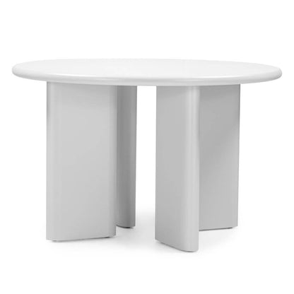 Tavolo da Pranzo MOLIQ 120 cm, Rotondo, Beige Grigio