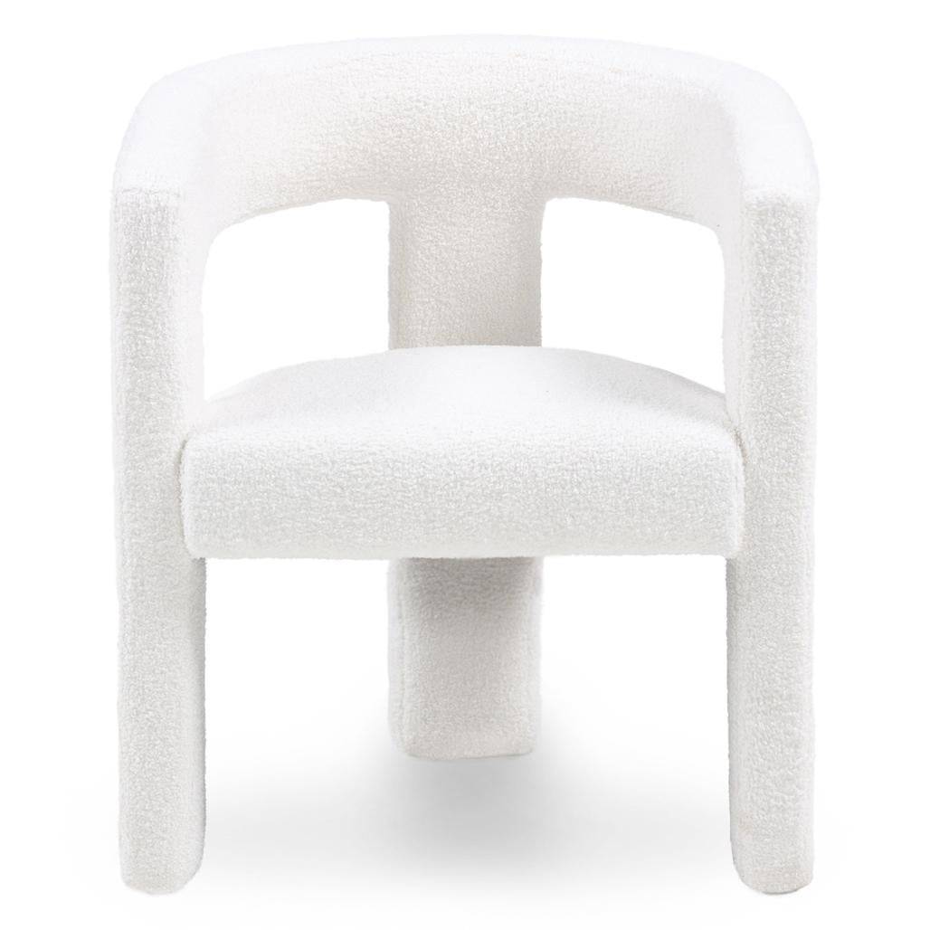 Poltrona Relax LAUREN Crema Bouclé