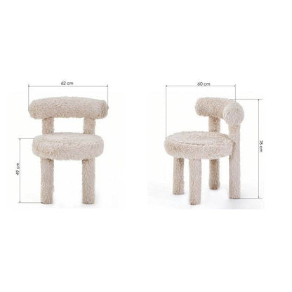 Sedia da pranzo PERER III 2.0 Beige Chiaro