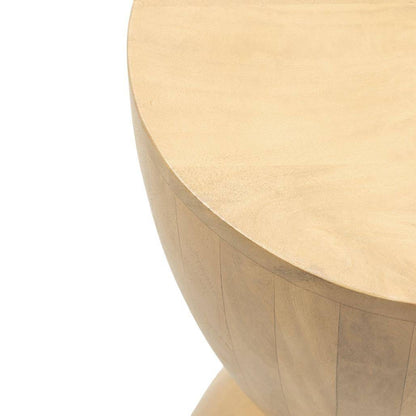 Tavolino Laterale HORSA 35 cm, Legno di Mango