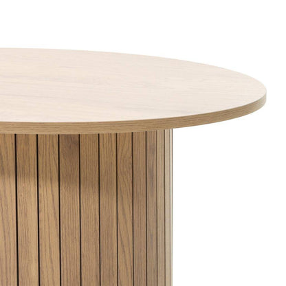 Tavolino Caffè UNANIME Ø80 cm, rovere