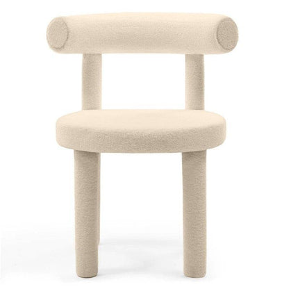 Sedia da pranzo PERER III 2.0 Crema Boucle