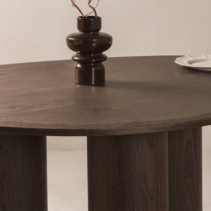 VISPI Tavolo da Pranzo 140 cm, Noce Scuro