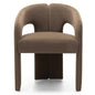 JOEL Upholstered chair, mocha
