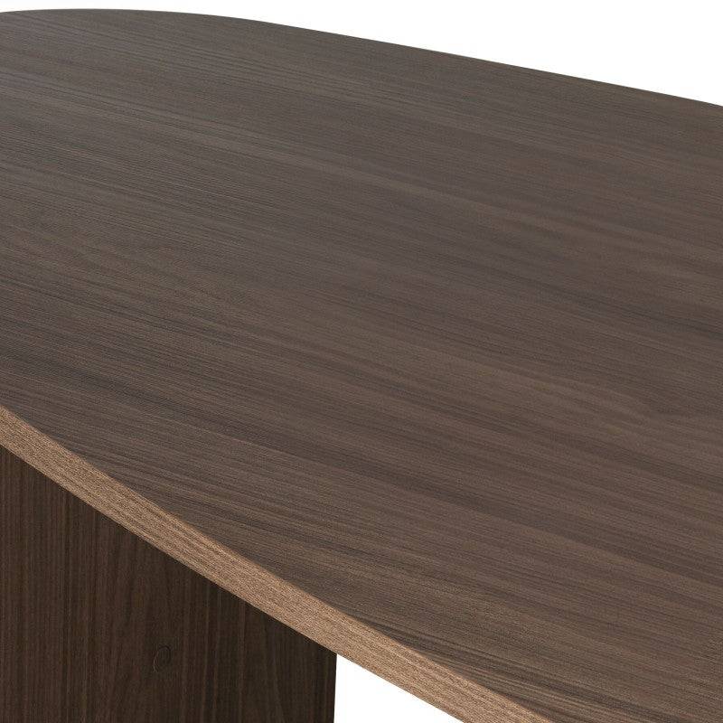 Tavolo ZEV 200 cm piano irregolare, noce Lincoln