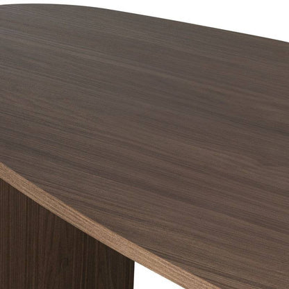 Tavolo ZEV 200 cm piano irregolare, noce Lincoln