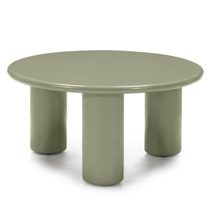 Tavolino Caffè LECREL 80 cm, oliva, lucido