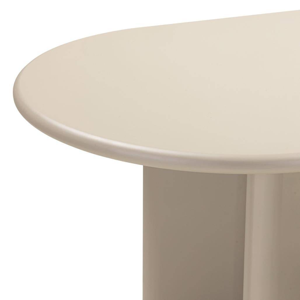 Esstisch LOREN 220 cm, dunkelbeige, oval