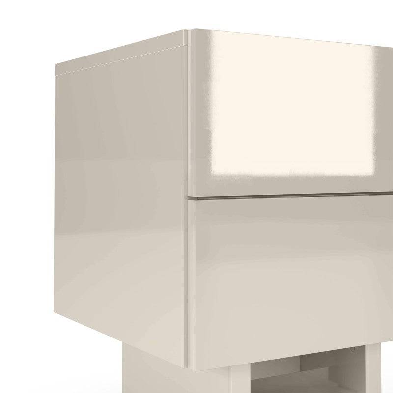 Comodino GLAM cashmere lucido