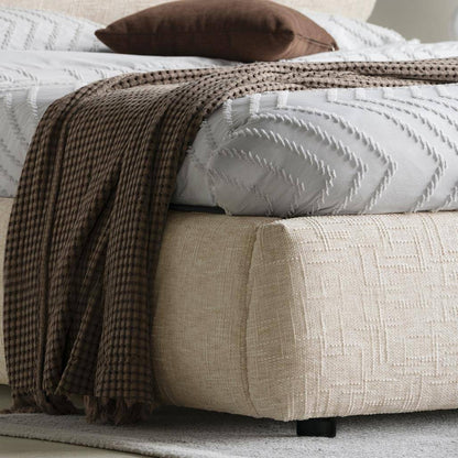 Letto AVION 160x200 cm, beige chiaro, contenitore
