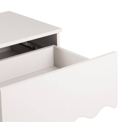 Comodino TIM Cashmere con Onda