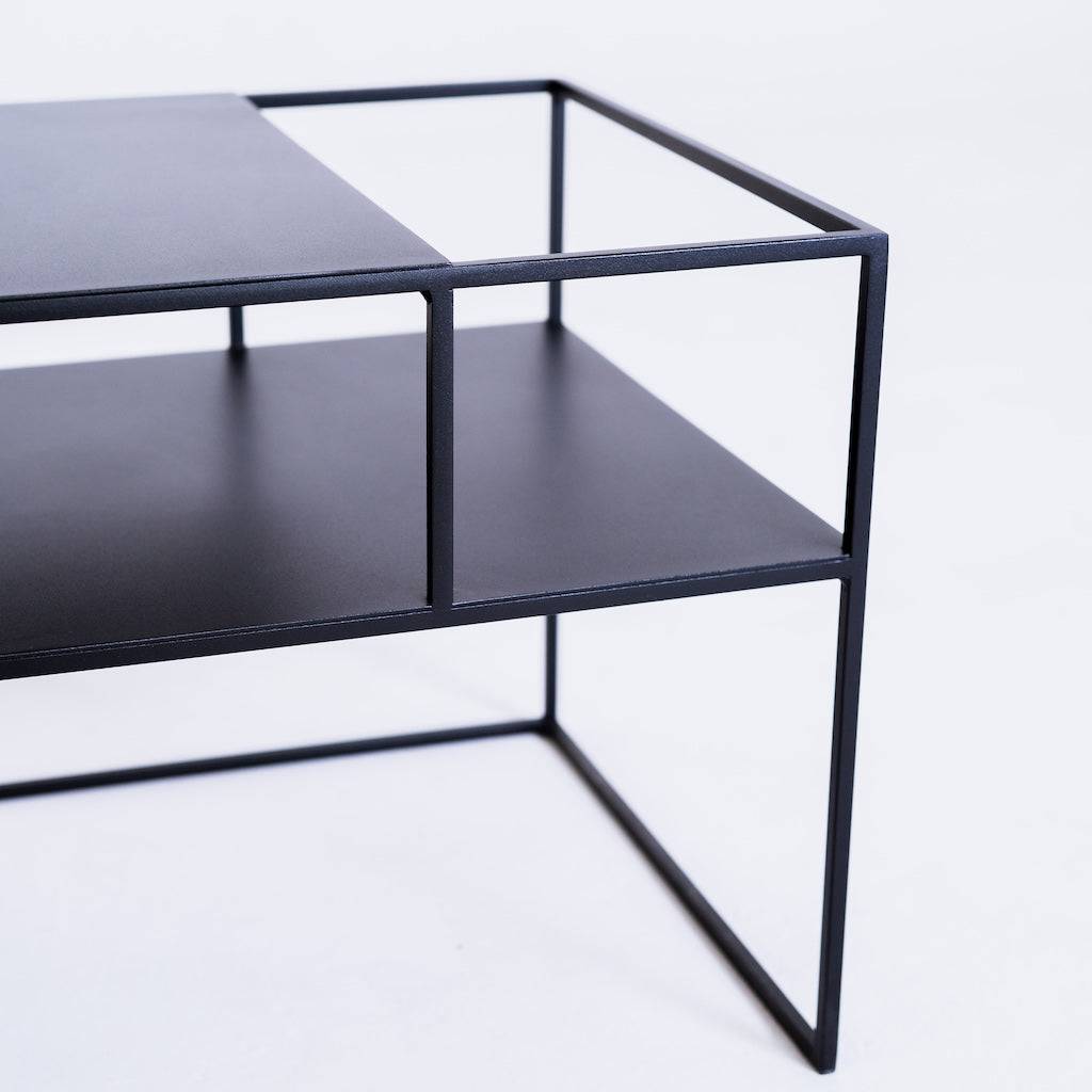 Tavolo RTV SENSO FLOWER METAL 170x45 P - nero