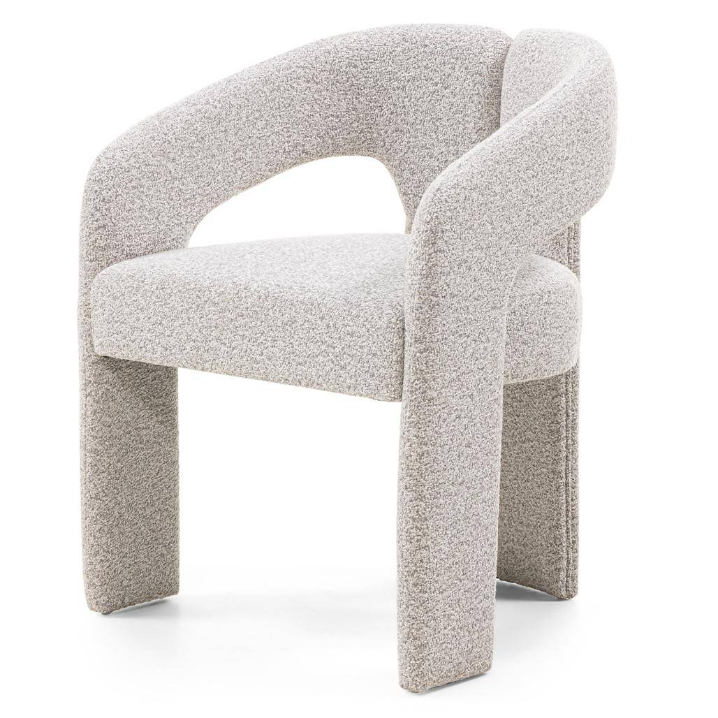 Polsterstuhl JOEL, grau-beige