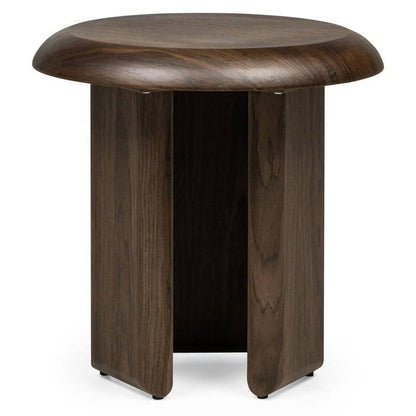 Beistelltisch EOK 50 cm, dunkel Nussbaum
