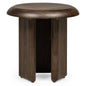 EOK 50 cm Side Table, dark walnut