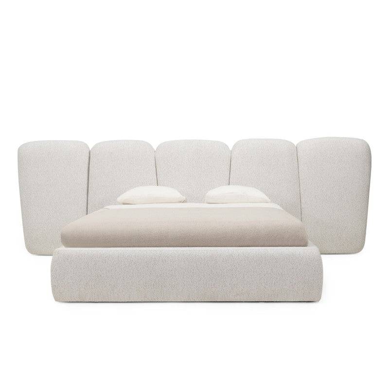FANCY Polsterbett 160x200 cm Hellbeige
