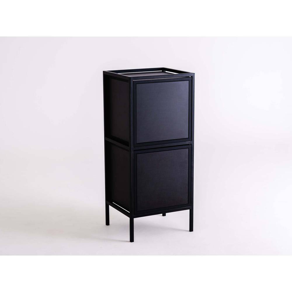 Rack SKAP Nero - 1 Ripiano 2 Ante