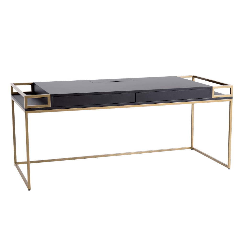Scrivania K16 Nero 140 - Oro