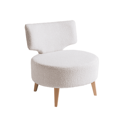 Poltrona FLIPPIN - boucle naturale
