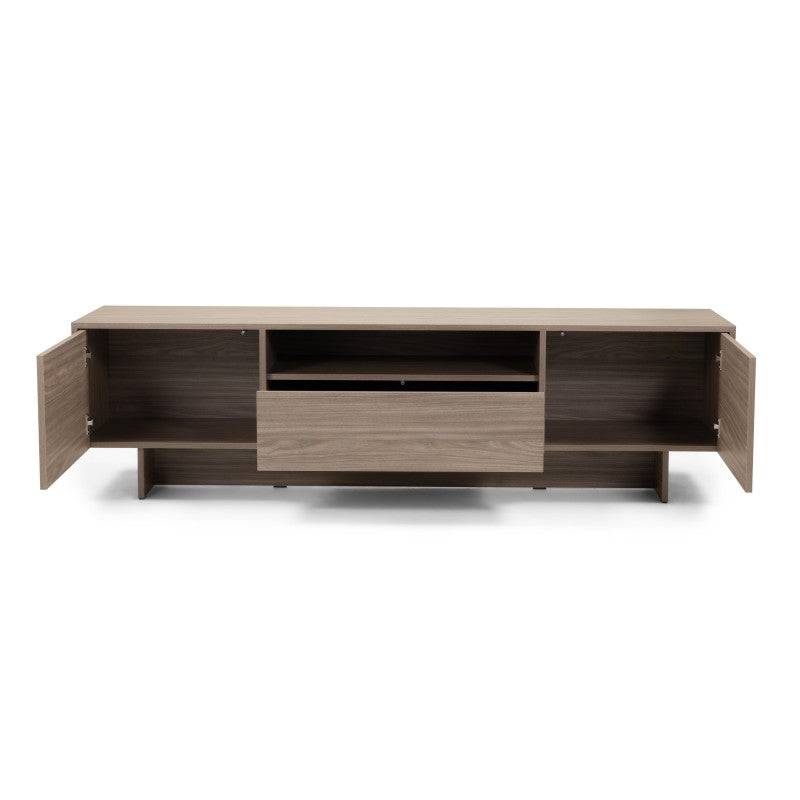 TV-Schrank ANSO mit zwei Türen und Schublade, Perl-Eiche