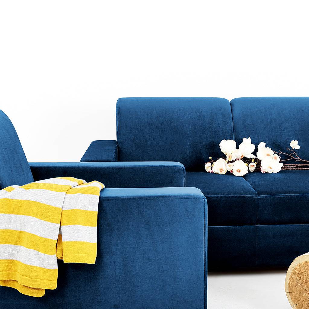 Schlafsofa STABLE 3-Sitzer - Erdbeerbaum, natur