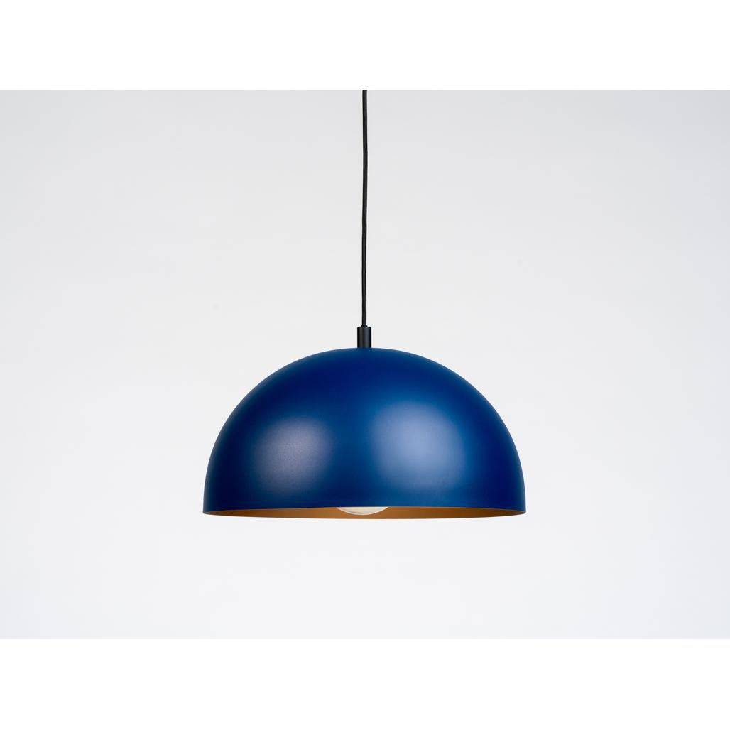 Lampada a sospensione LYKE blu scuro