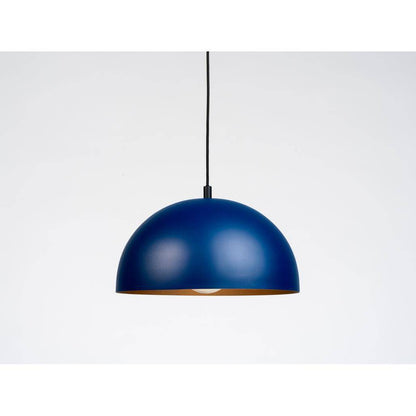 Lampada a sospensione LYKE blu scuro