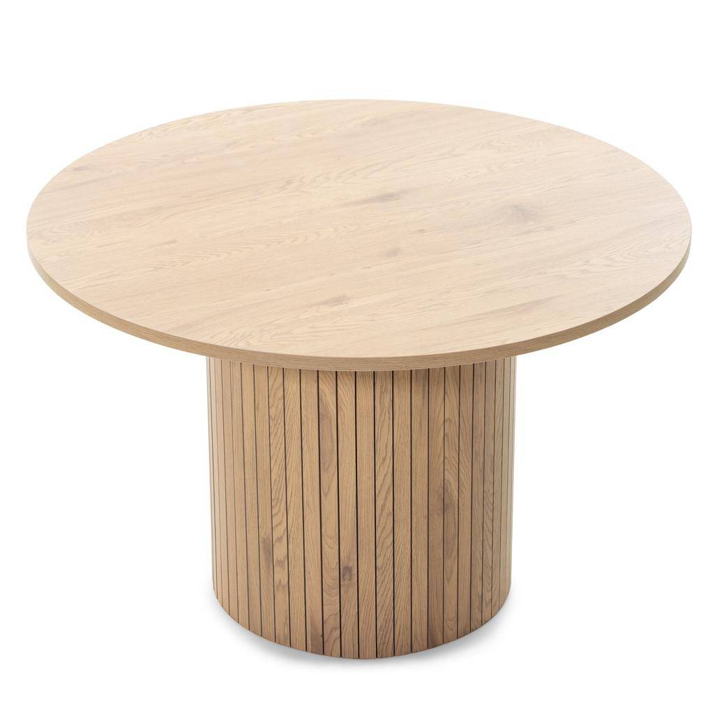 Tavolo Pranzo UNANIME Ø120 cm, rovere