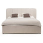 Letto imbottito LULANEL 160x200 cm, beige chiaro