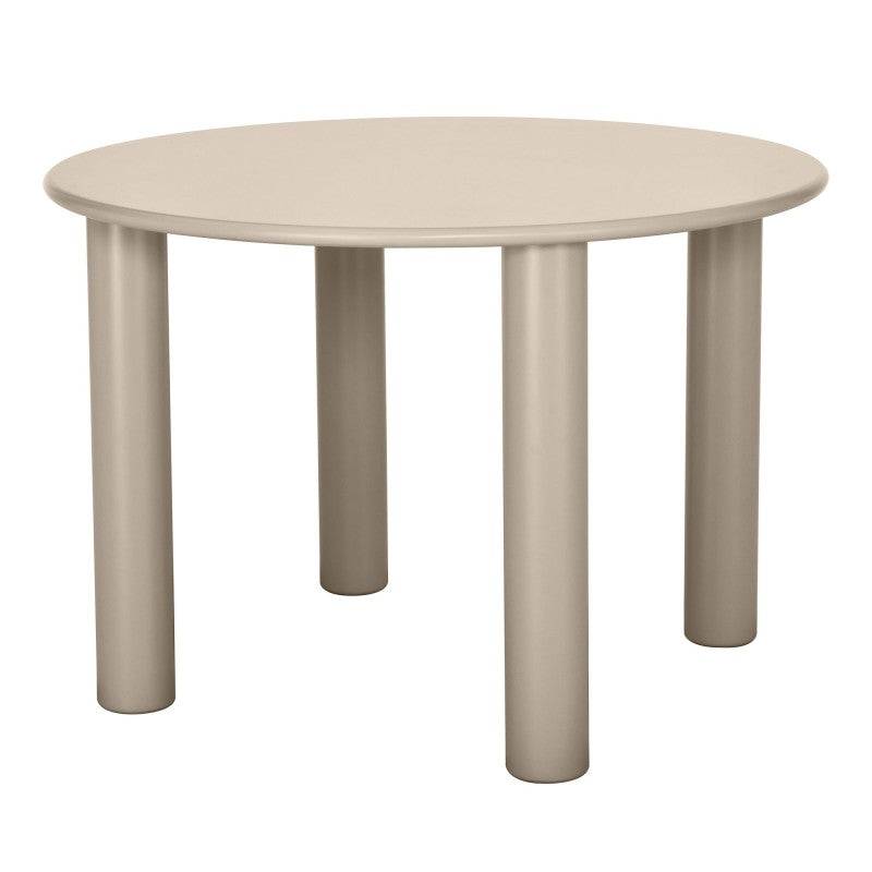 Tavolo Rotondo OKIJ Beige Scuro Diametro 110 cm