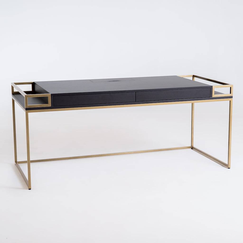 Scrivania K16 Nero 160 - Oro