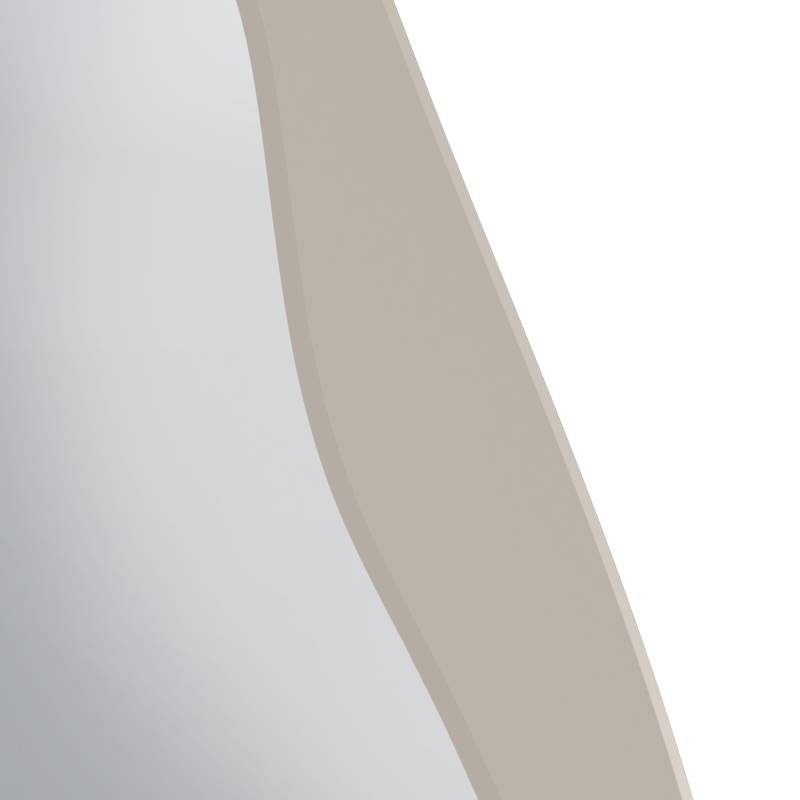 Specchio MARIMAR 180x80 cm, forma irregolare, beige chiaro