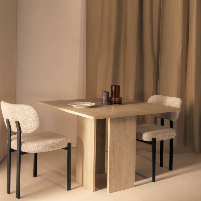 Tavolo da pranzo ASPER 100 cm, rovere Cremona Torro