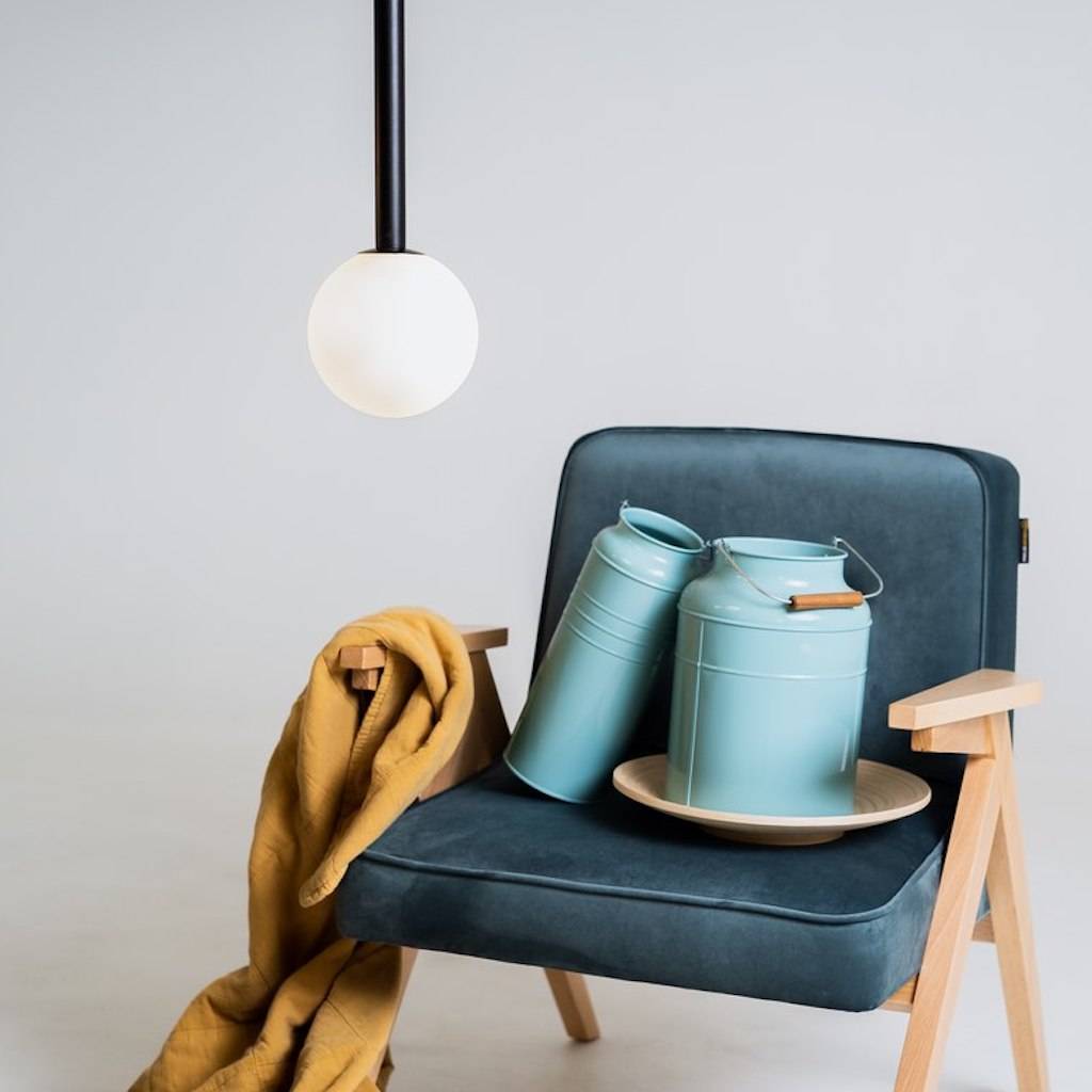 Lampada a soffitto SODO S - Nero
