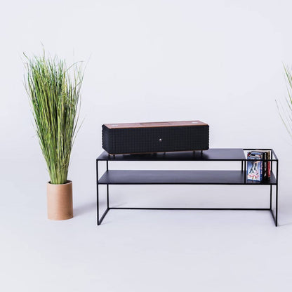 TV-Tisch SENSO FLOWER METAL 120x45 T - schwarz