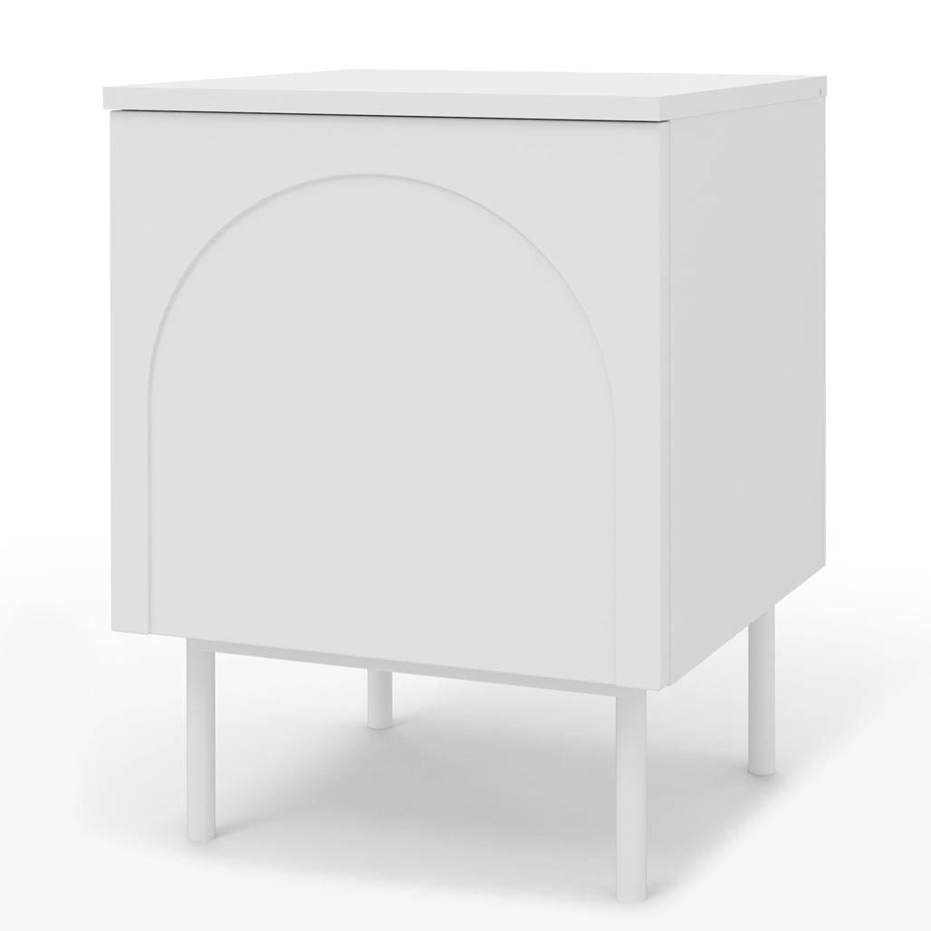 Comodino AESTHETIC, bianco