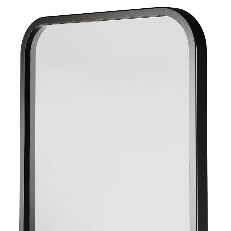 Spiegel SIMPLE II 60x160 cm, schwarzer Holzrahmen