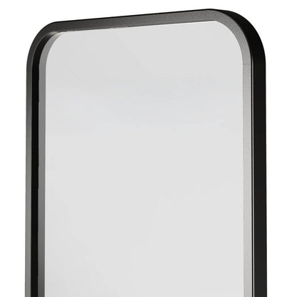 Spiegel SIMPLE II 60x160 cm, schwarzer Holzrahmen