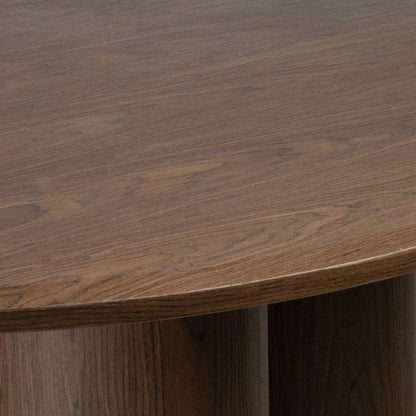 VISPI Tavolo da Pranzo 140 cm, Noce Scuro