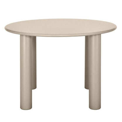 Tavolo Rotondo OKIJ Beige Scuro Diametro 110 cm