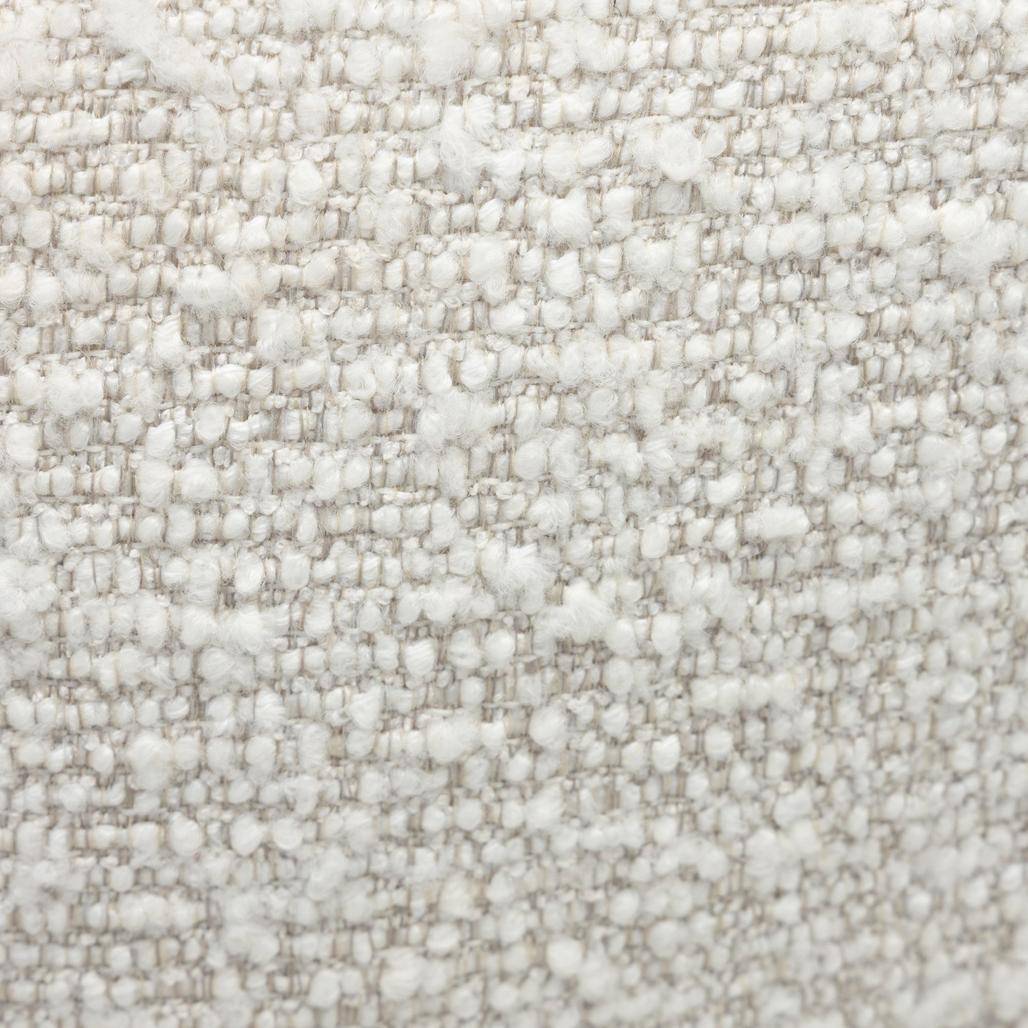 Sedia imbottita SAMMA, beige e grigio, bouclé